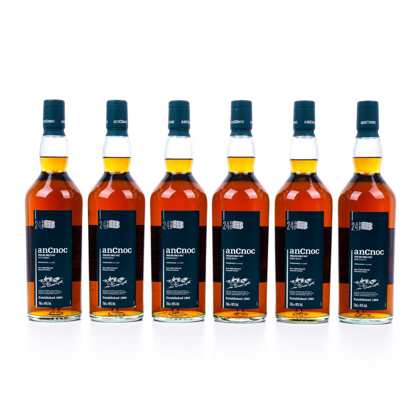 AnCnoc 安努克 24年 2019 单一麦芽 6瓶组