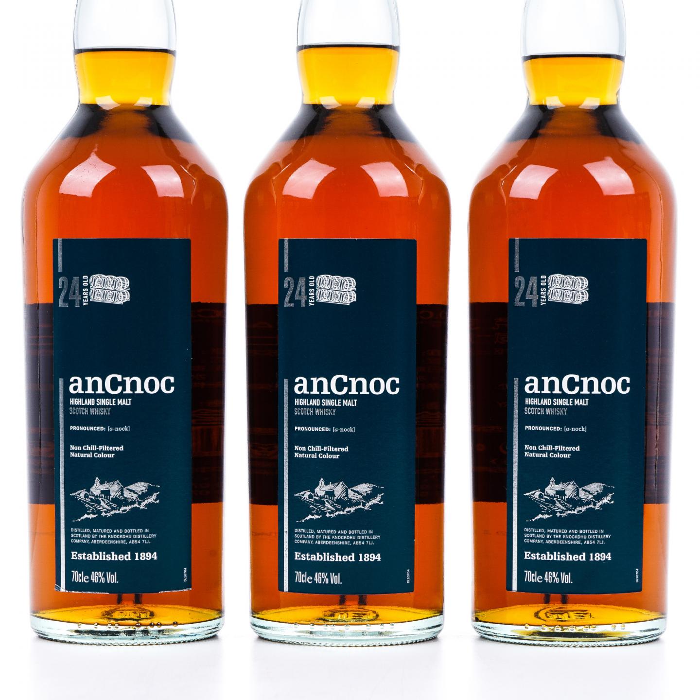 AnCnoc 安努克 24年 2019 单一麦芽 6瓶组