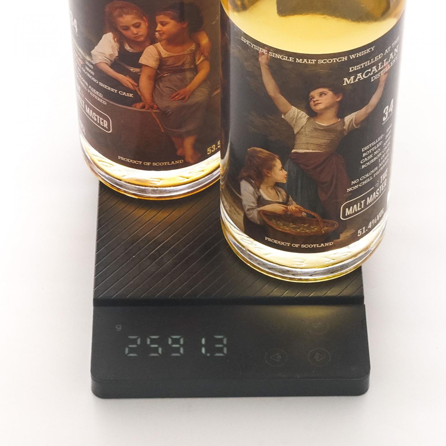 Macallan 麦卡伦 34年 1986-2020 The Malt Master 2瓶组