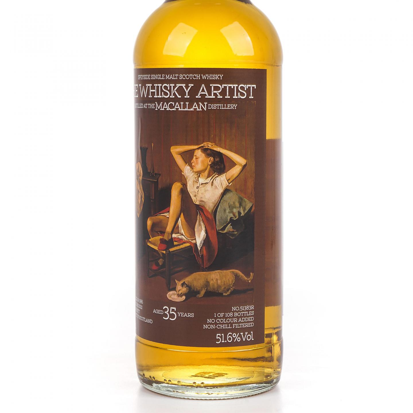 Macallan 麦卡伦 35年 1986-2022 雪莉桶#51383R 51.6%Vol.