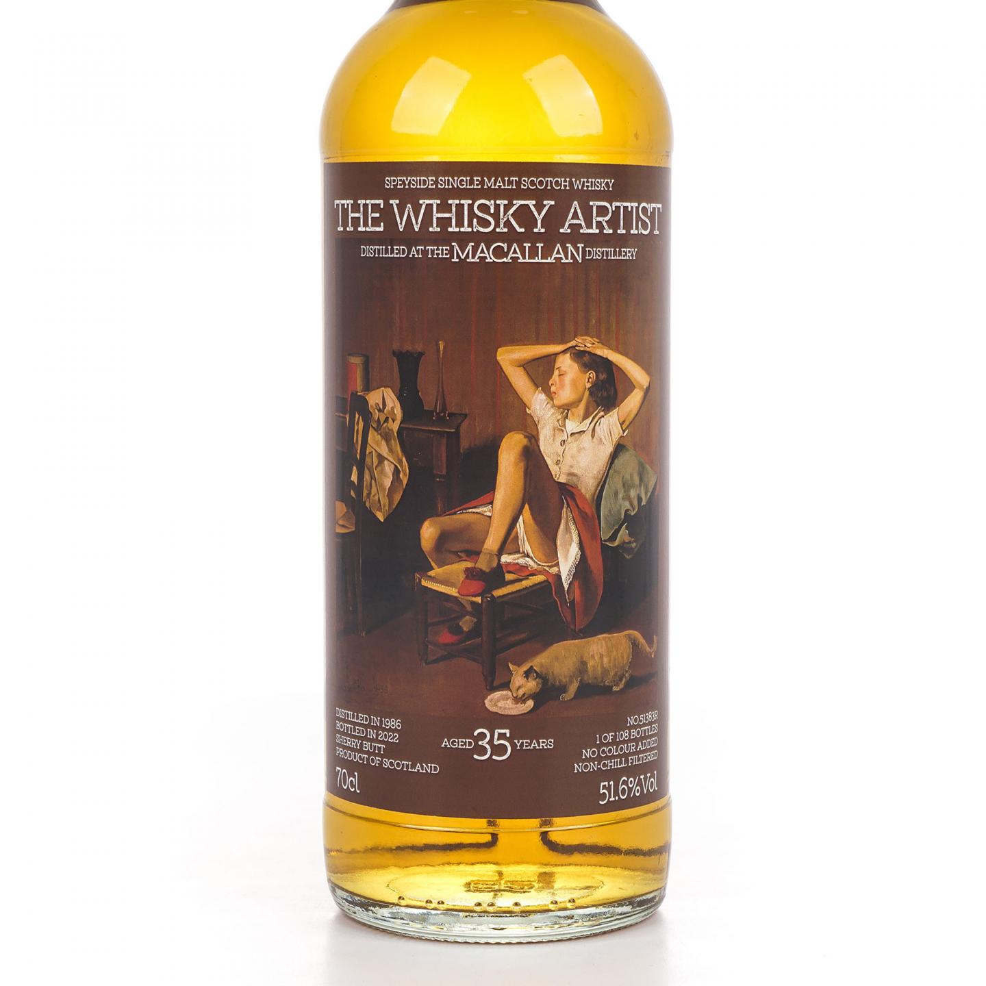 Macallan 麦卡伦 35年 1986-2022 雪莉桶#51383R 51.6%Vol.