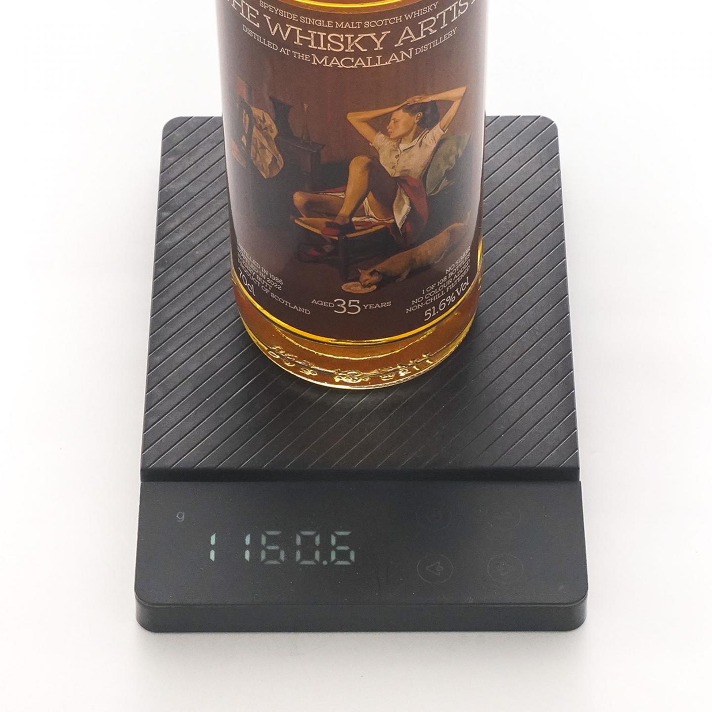 Macallan 麦卡伦 35年 1986-2022 雪莉桶#51383R 51.6%Vol.