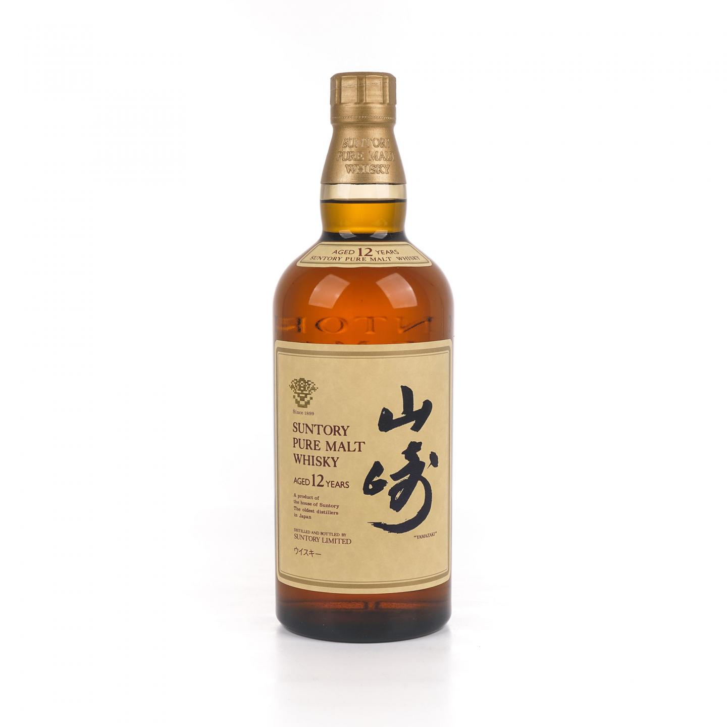山崎 12年 金花标 750ml