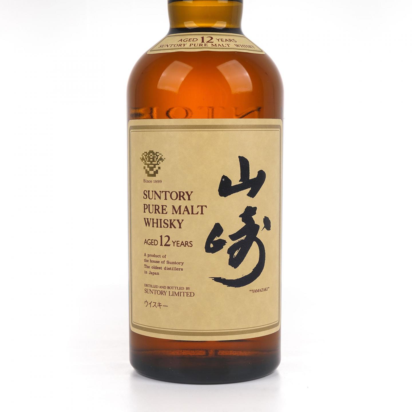 山崎 12年 金花标 750ml