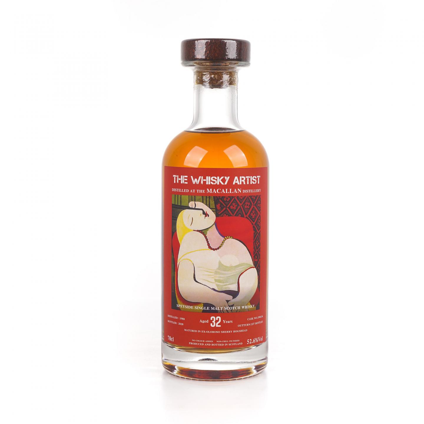 Macallan 麦卡伦 32年 1988-2020 雪莉单桶#390156