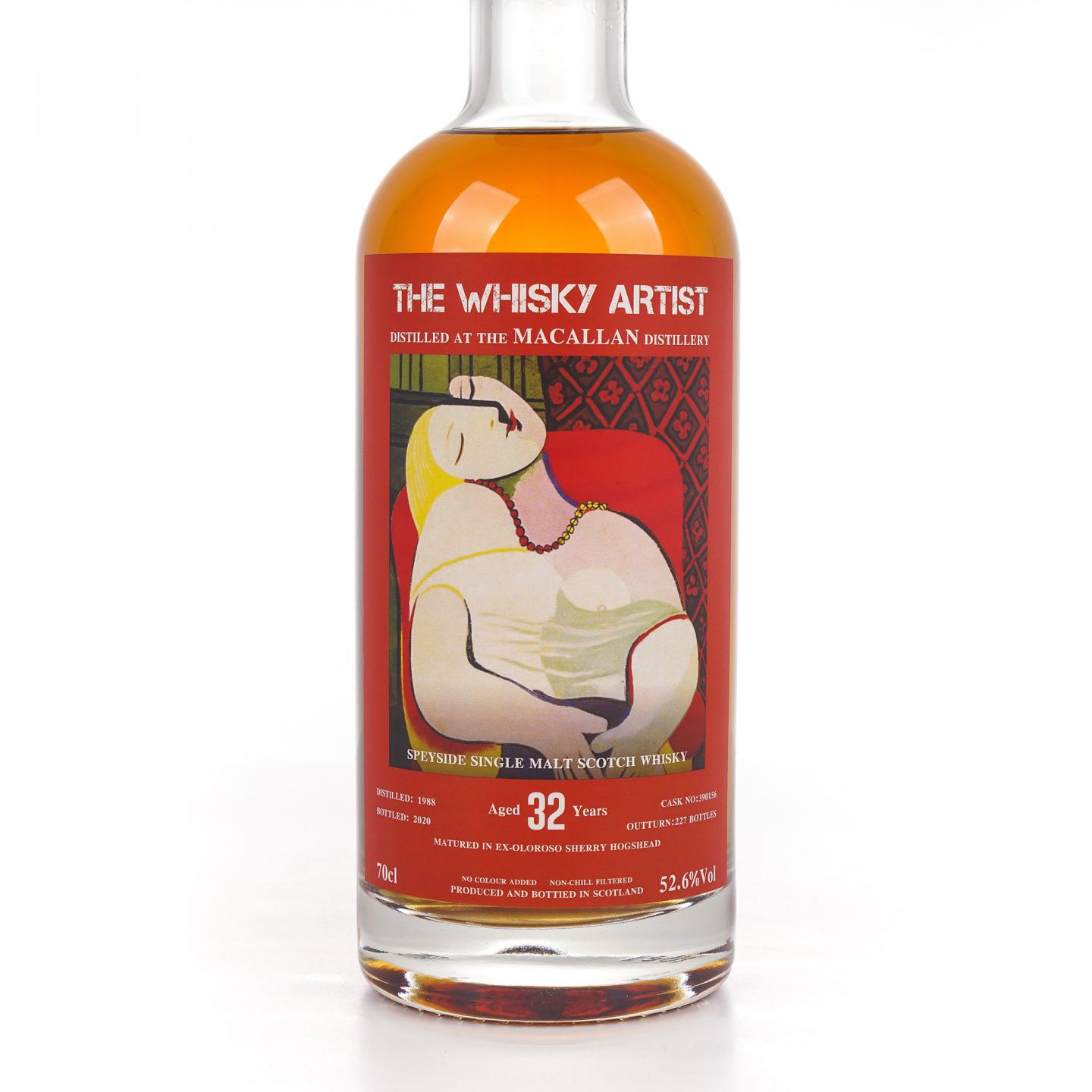 Macallan 麦卡伦 32年 1988-2020 雪莉单桶#390156