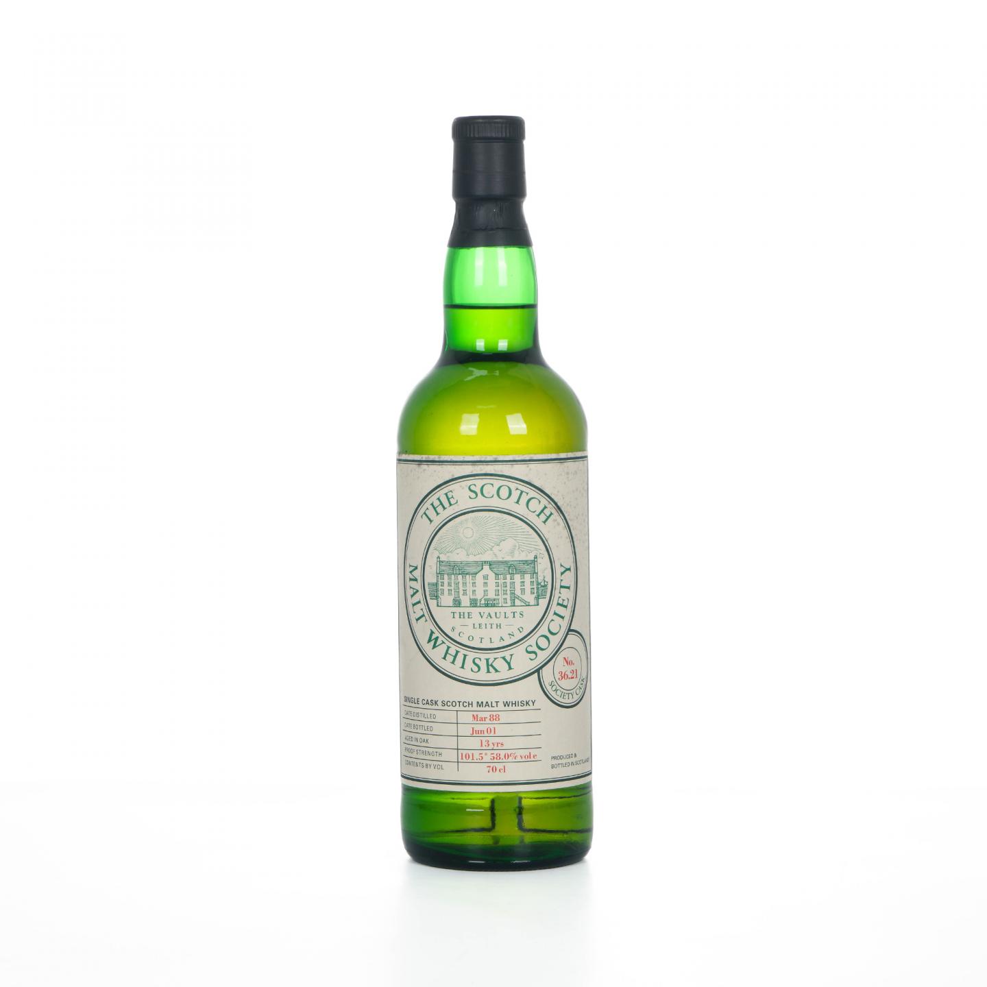 SMWS 36.21 本利林 13年 1988-2001