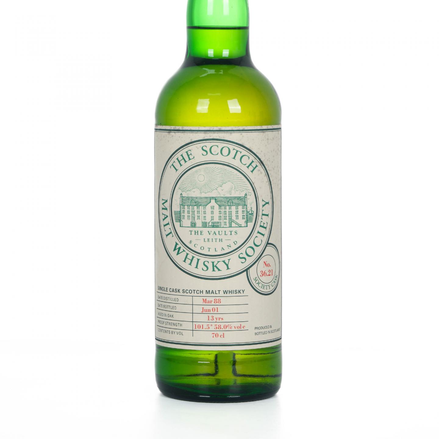 SMWS 36.21 本利林 13年 1988-2001