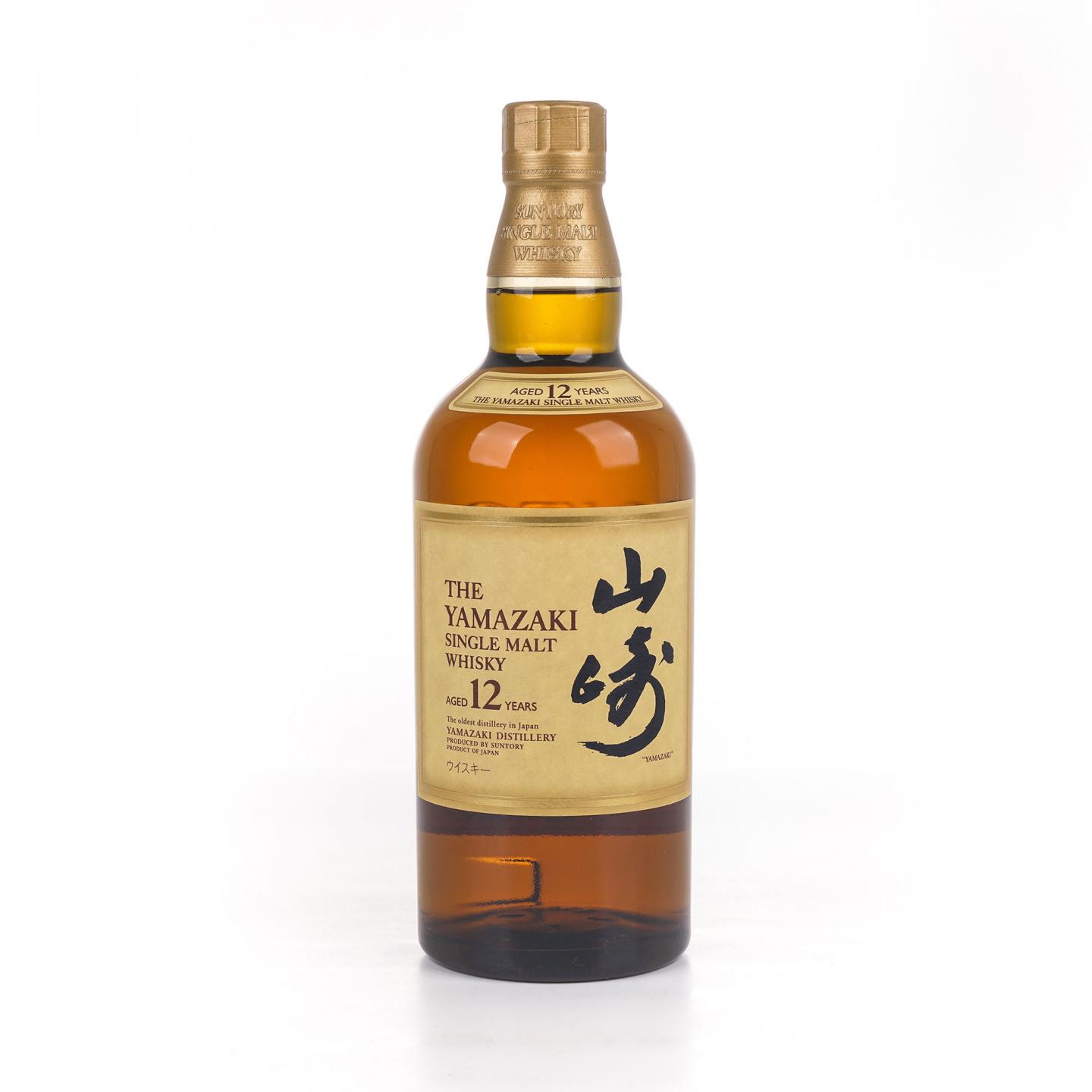 山崎 12年 Single Malt 金花盖