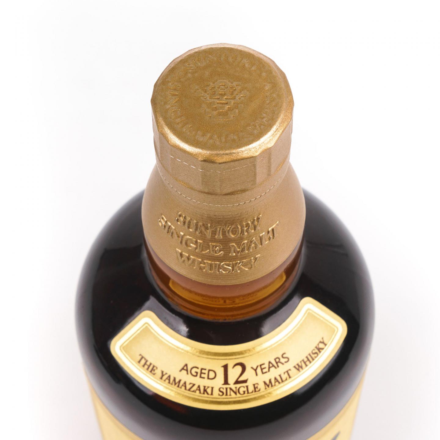 山崎 12年 Single Malt 金花盖
