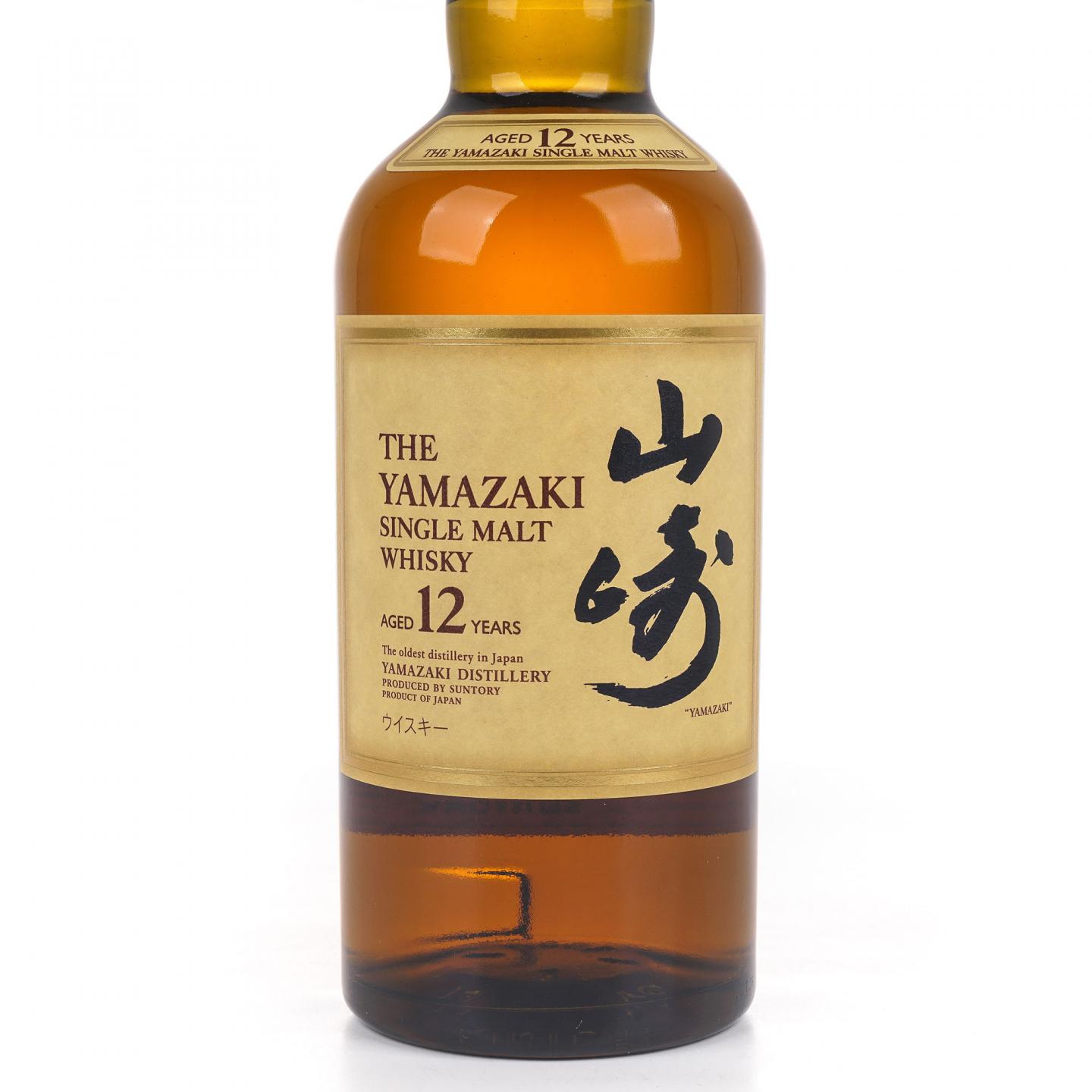山崎 12年 Single Malt 金花盖
