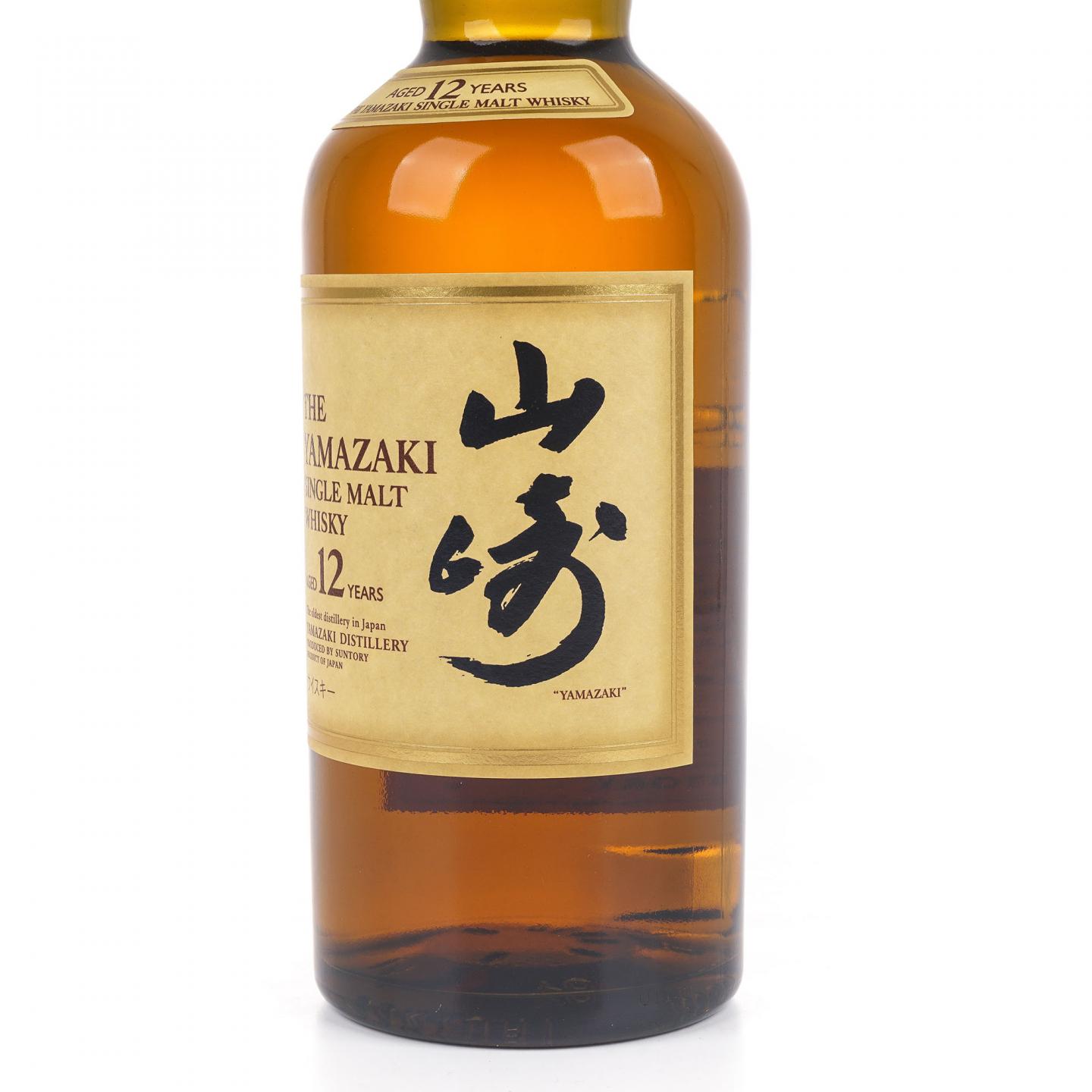 山崎 12年 Single Malt 金花盖