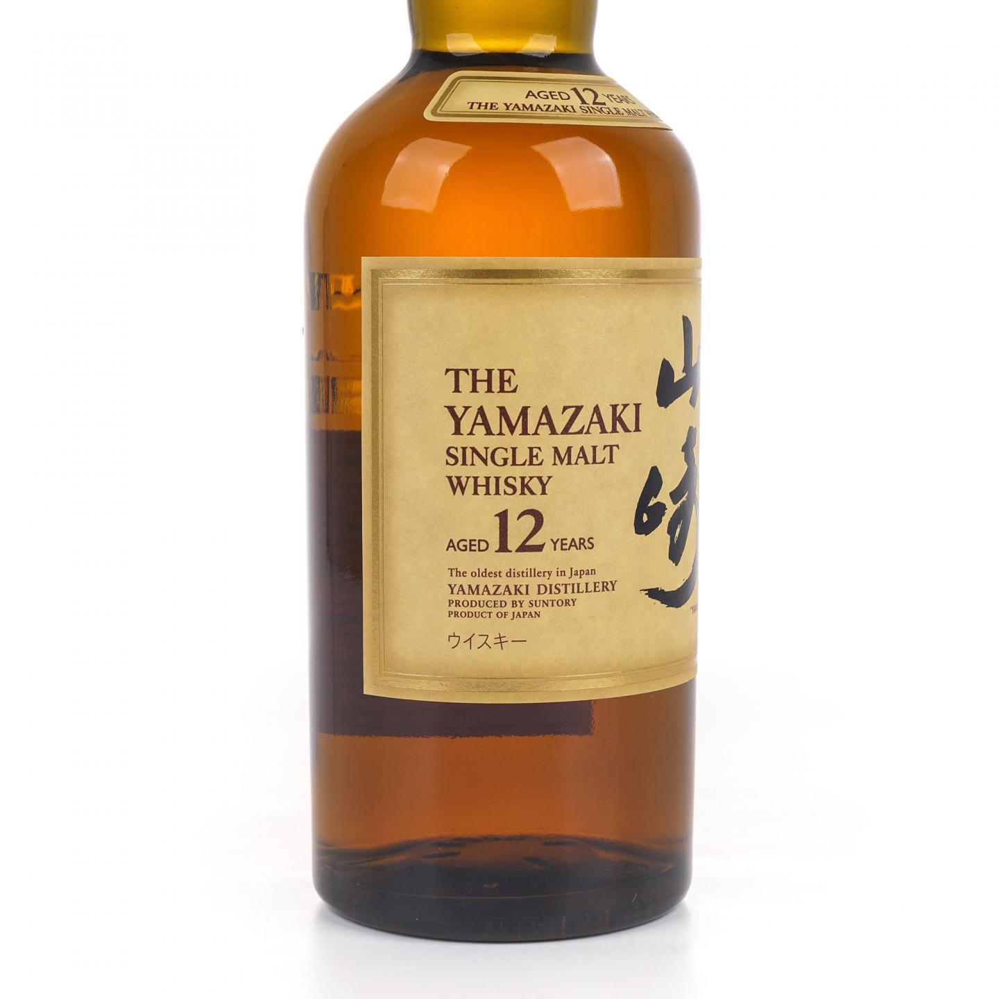 山崎 12年 Single Malt 金花盖