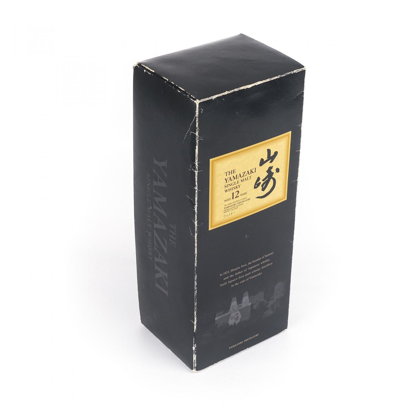 山崎 12年 Single Malt 金花盖