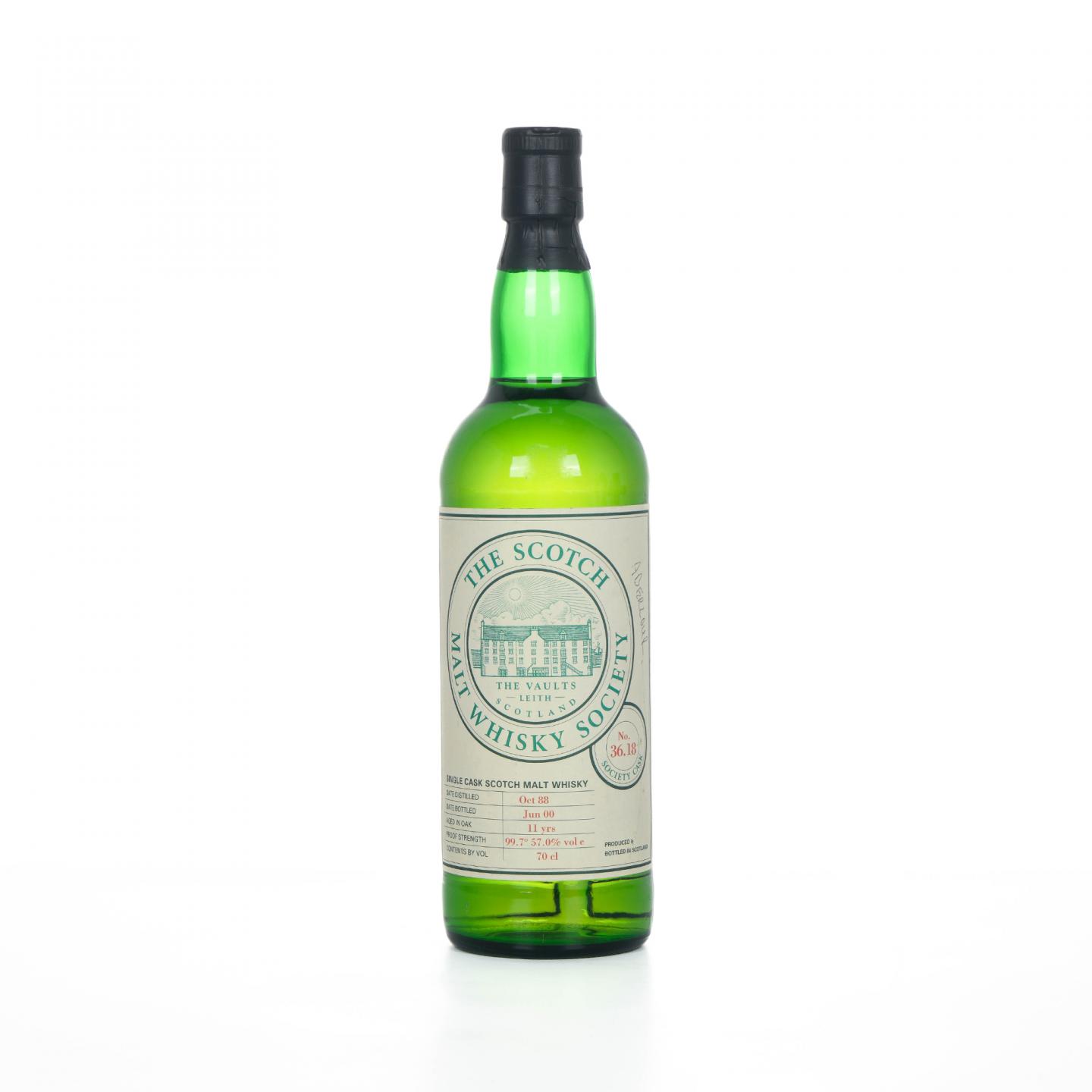 SMWS 36.18 本利林 11年 1988-2000 单桶