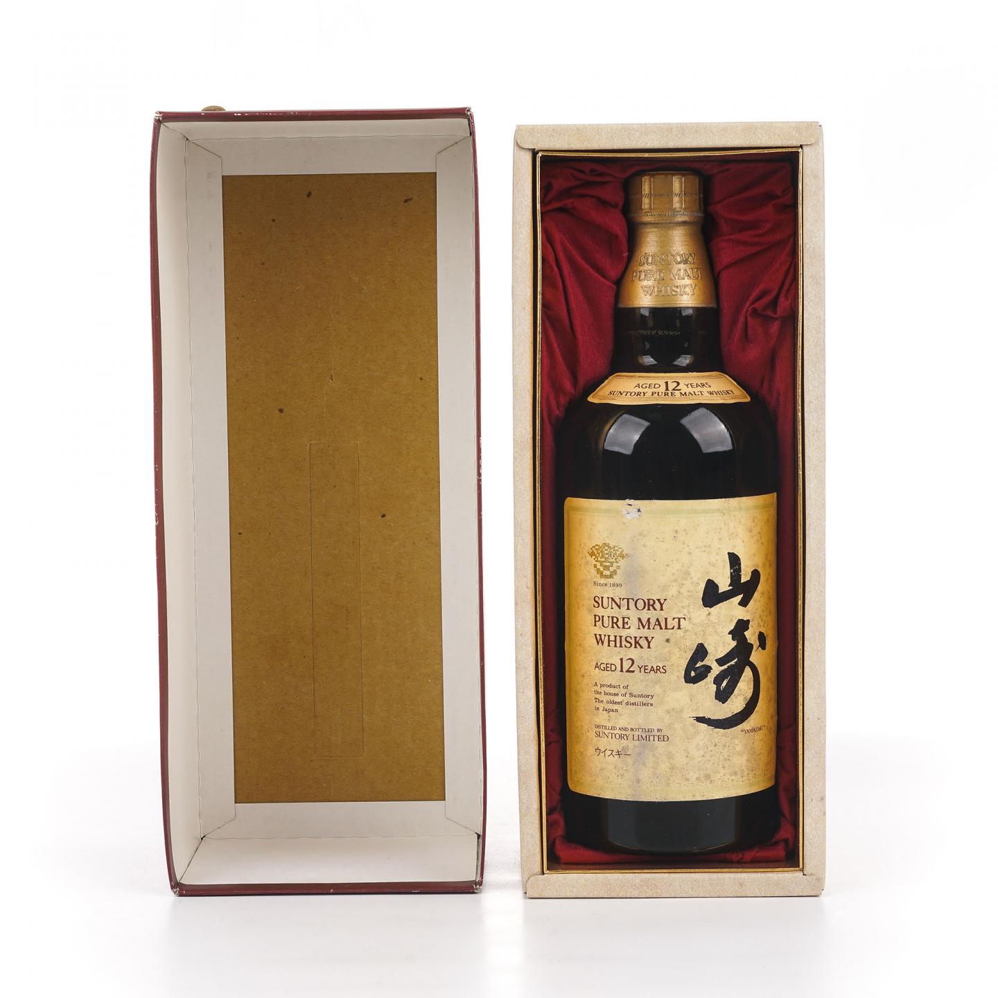 山崎 12年 金花标 Pure Malt 750ml