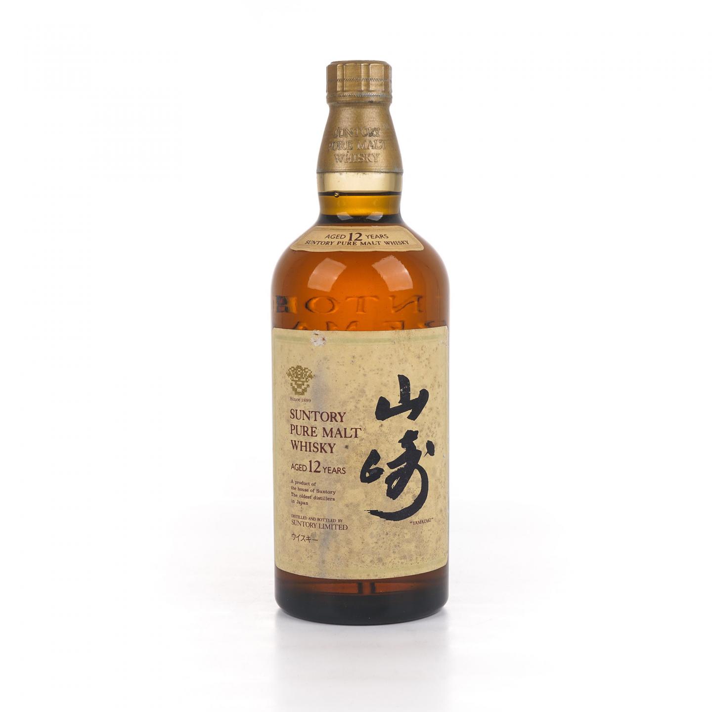 山崎 12年 金花标 Pure Malt 750ml