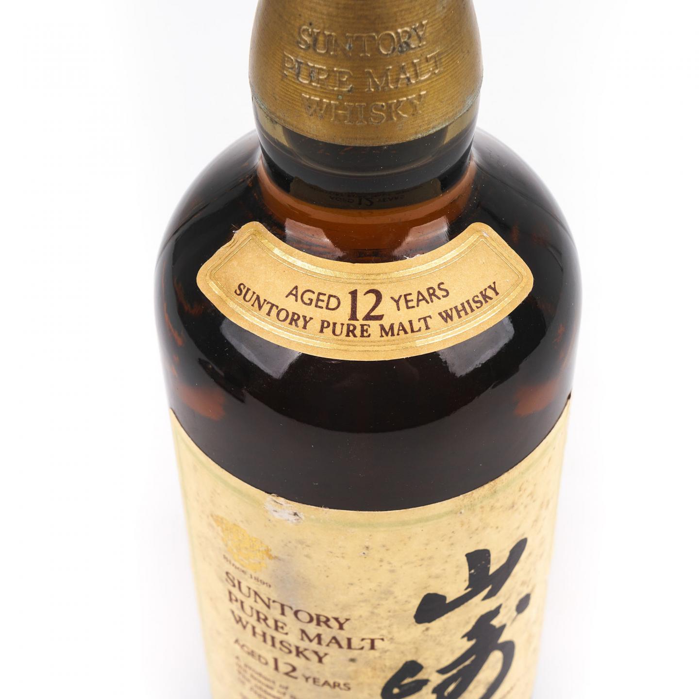 山崎 12年 金花标 Pure Malt 750ml