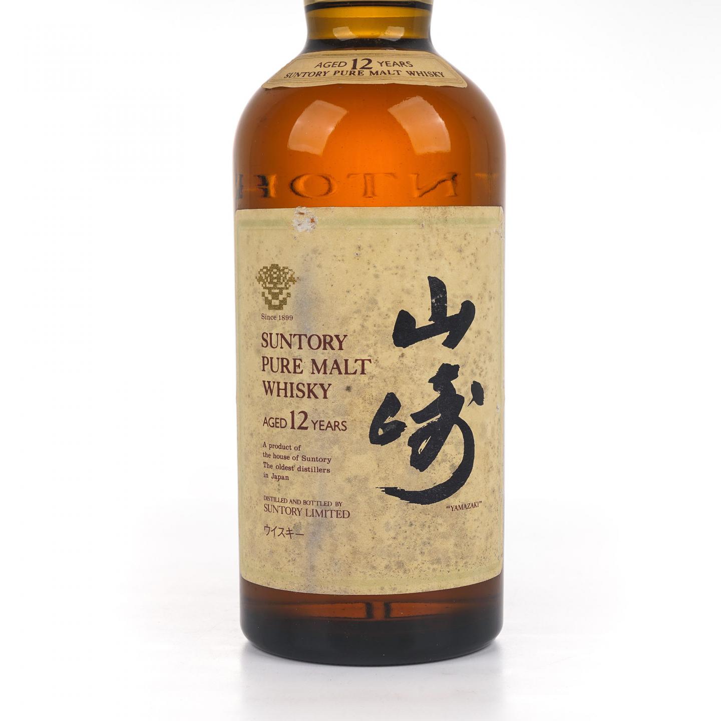 山崎 12年 金花标 Pure Malt 750ml