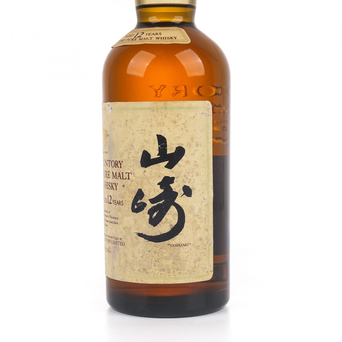 山崎 12年 金花标 Pure Malt 750ml