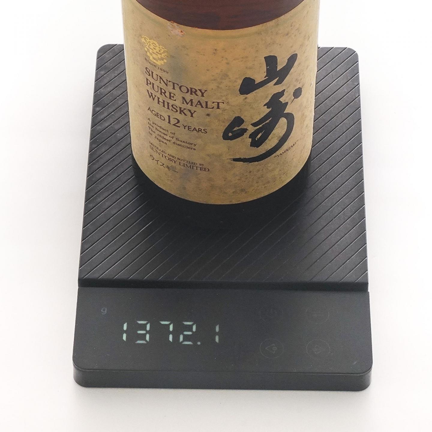山崎 12年 金花标 Pure Malt 750ml