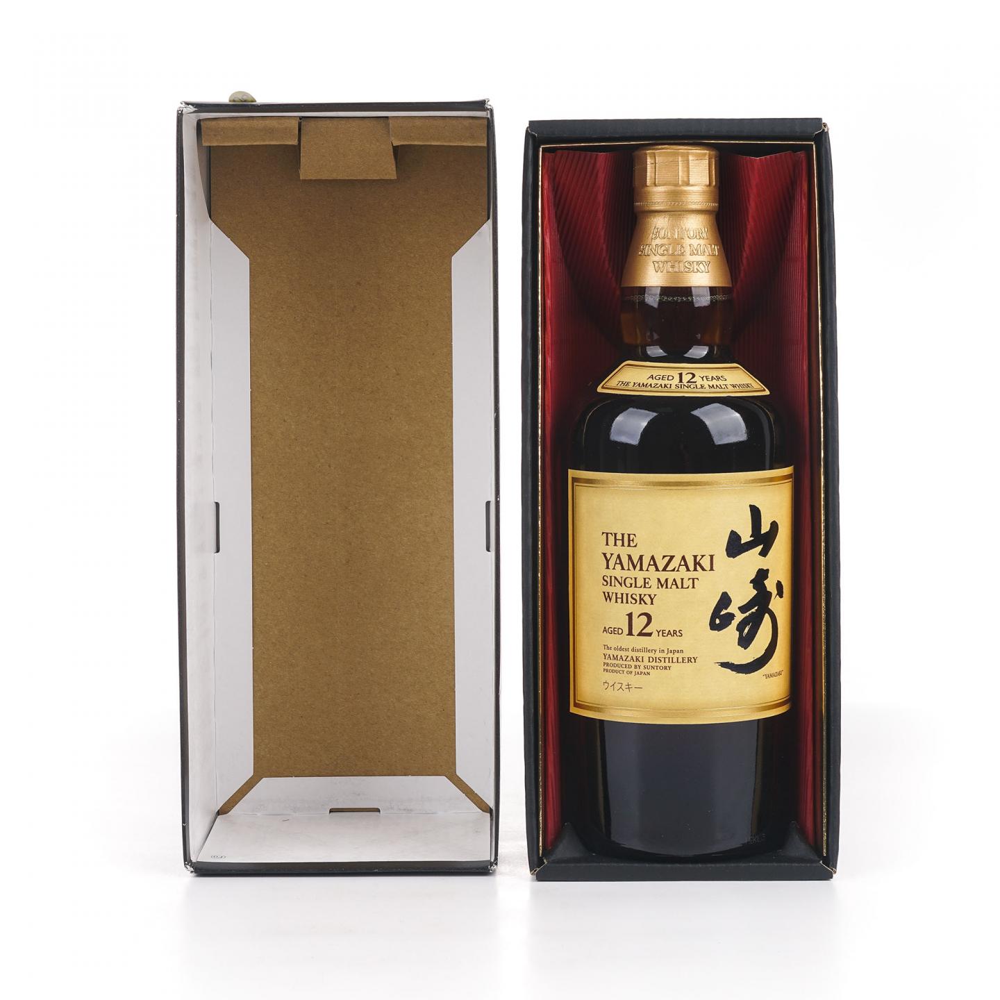 山崎 12年 Single Malt 金花盖