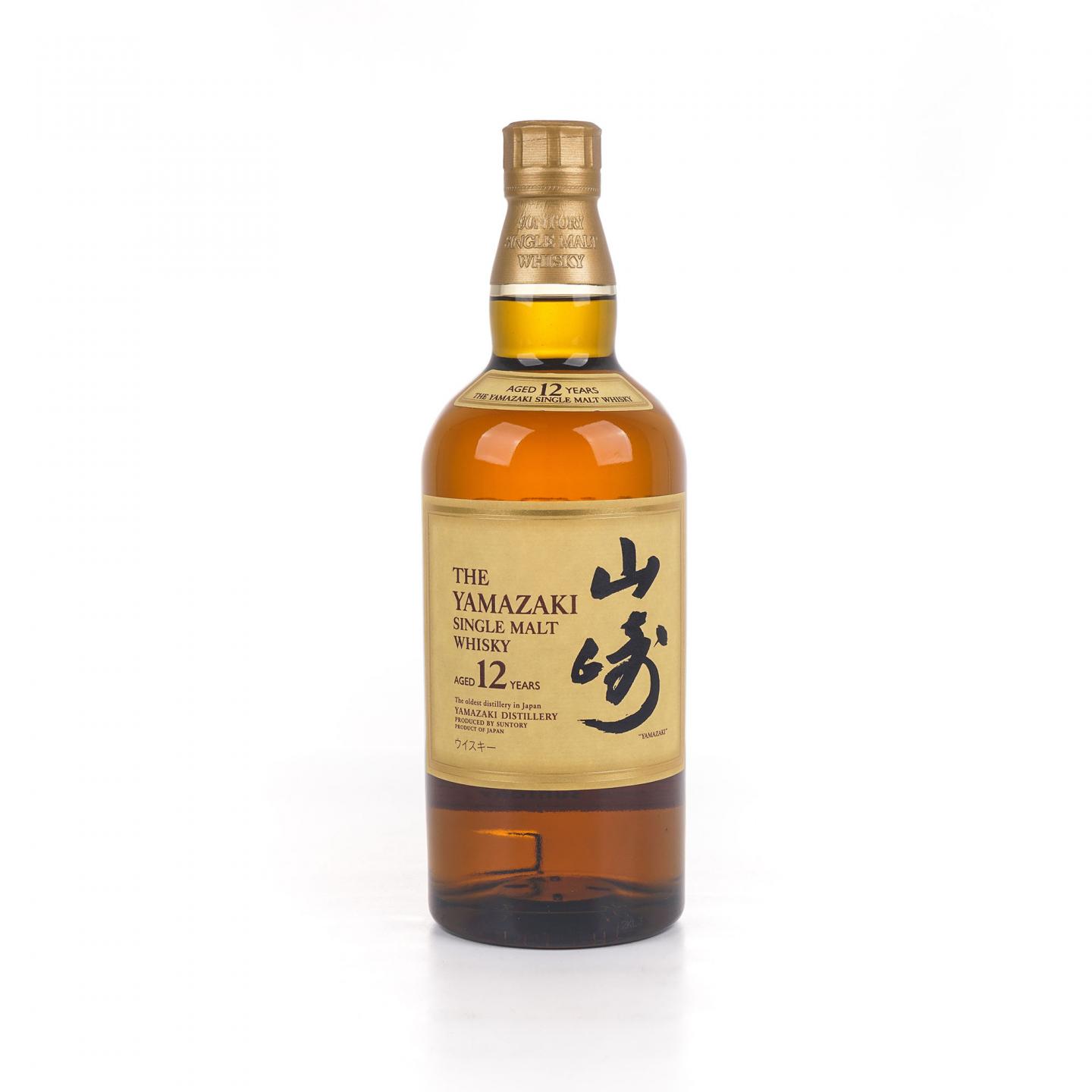 山崎 12年 Single Malt 金花盖