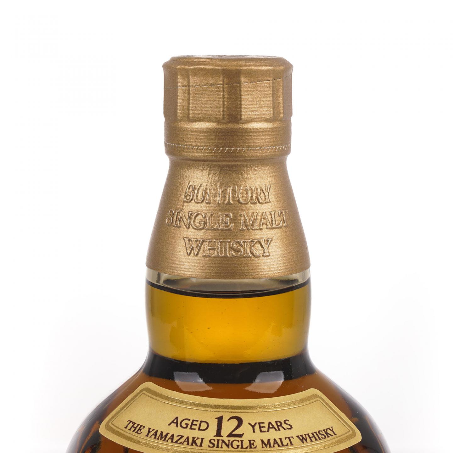 山崎 12年 Single Malt 金花盖