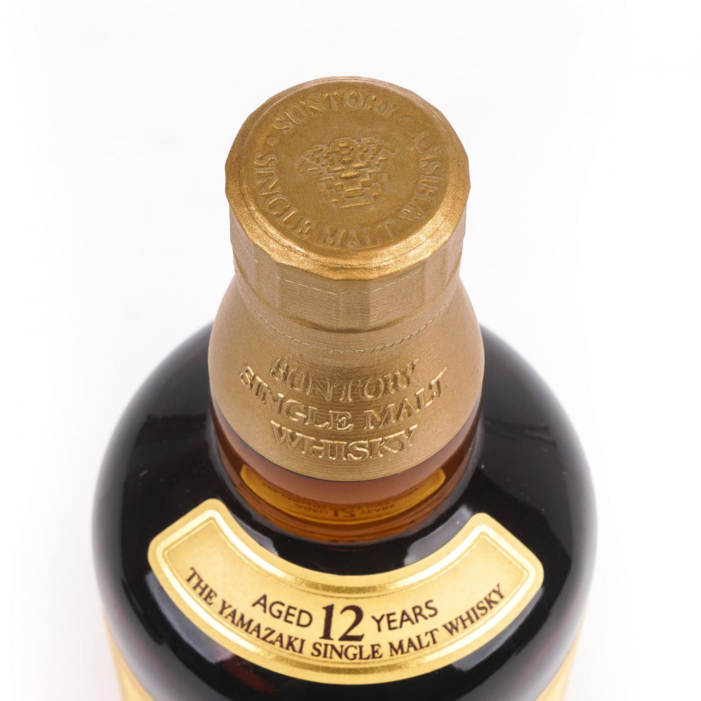山崎 12年 Single Malt 金花盖