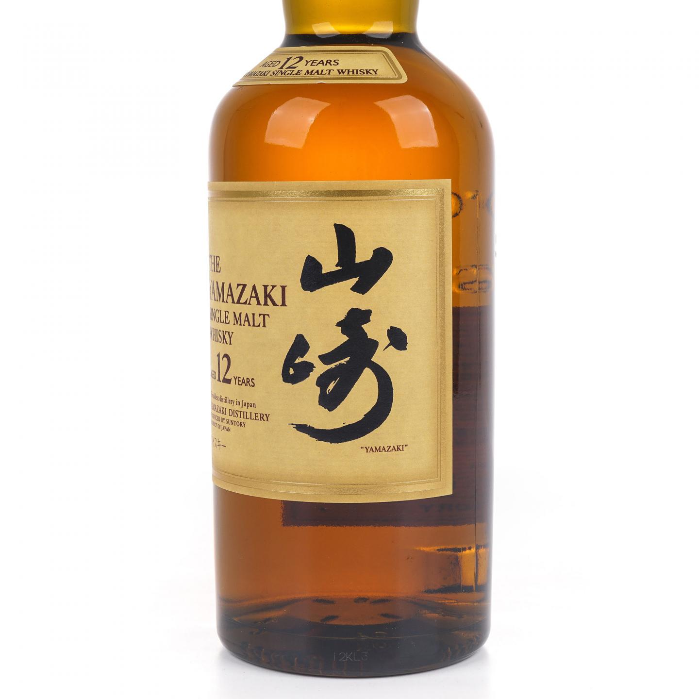 山崎 12年 Single Malt 金花盖
