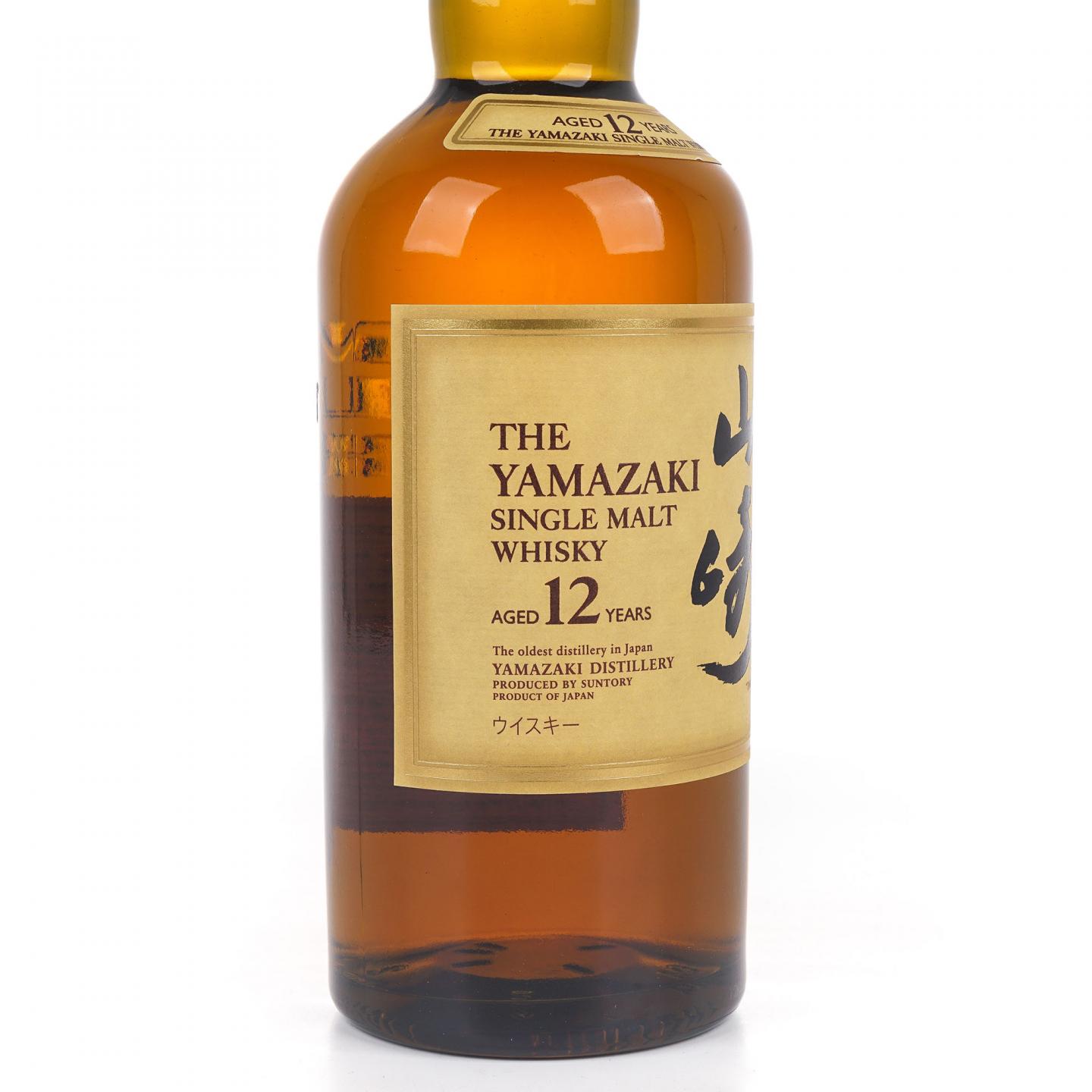山崎 12年 Single Malt 金花盖