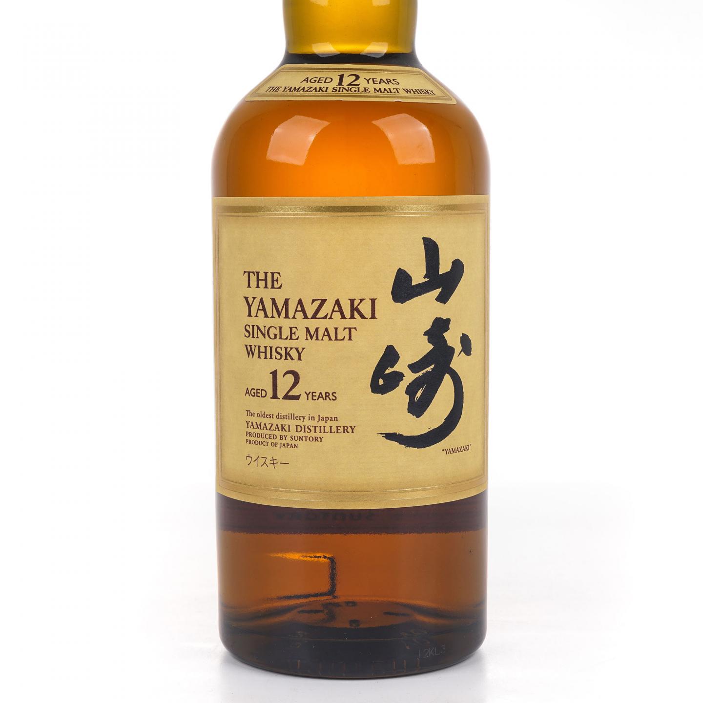 山崎 12年 Single Malt 金花盖