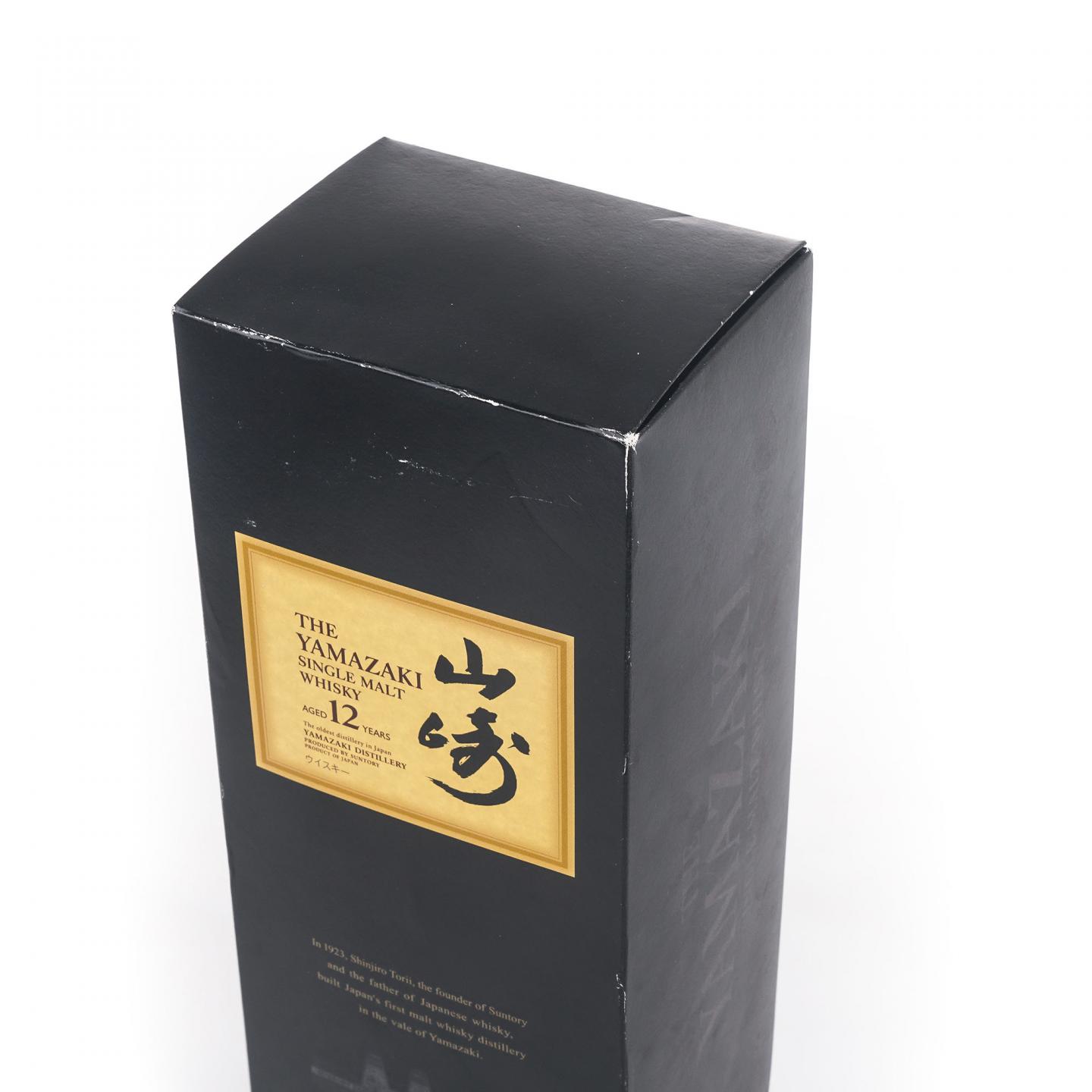 山崎 12年 Single Malt 金花盖