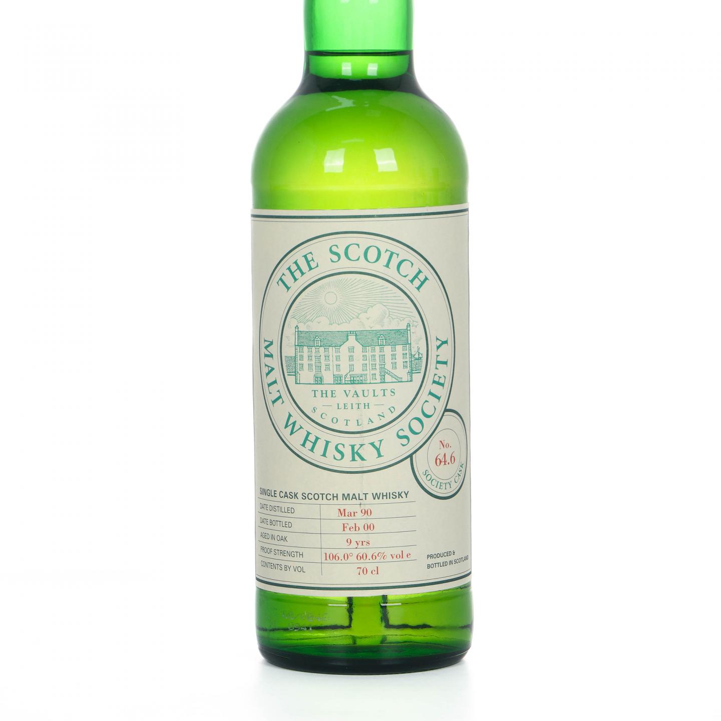 SMWS 64.6 曼洛克摩 9年 1990-2000 单桶