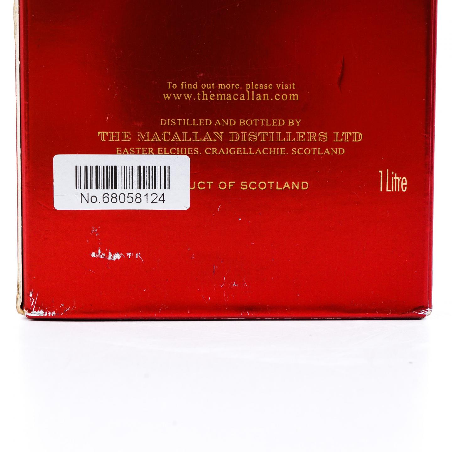 Macallan 麦卡伦 10年 雪莉桶 桶强 1L 58.6%vol.