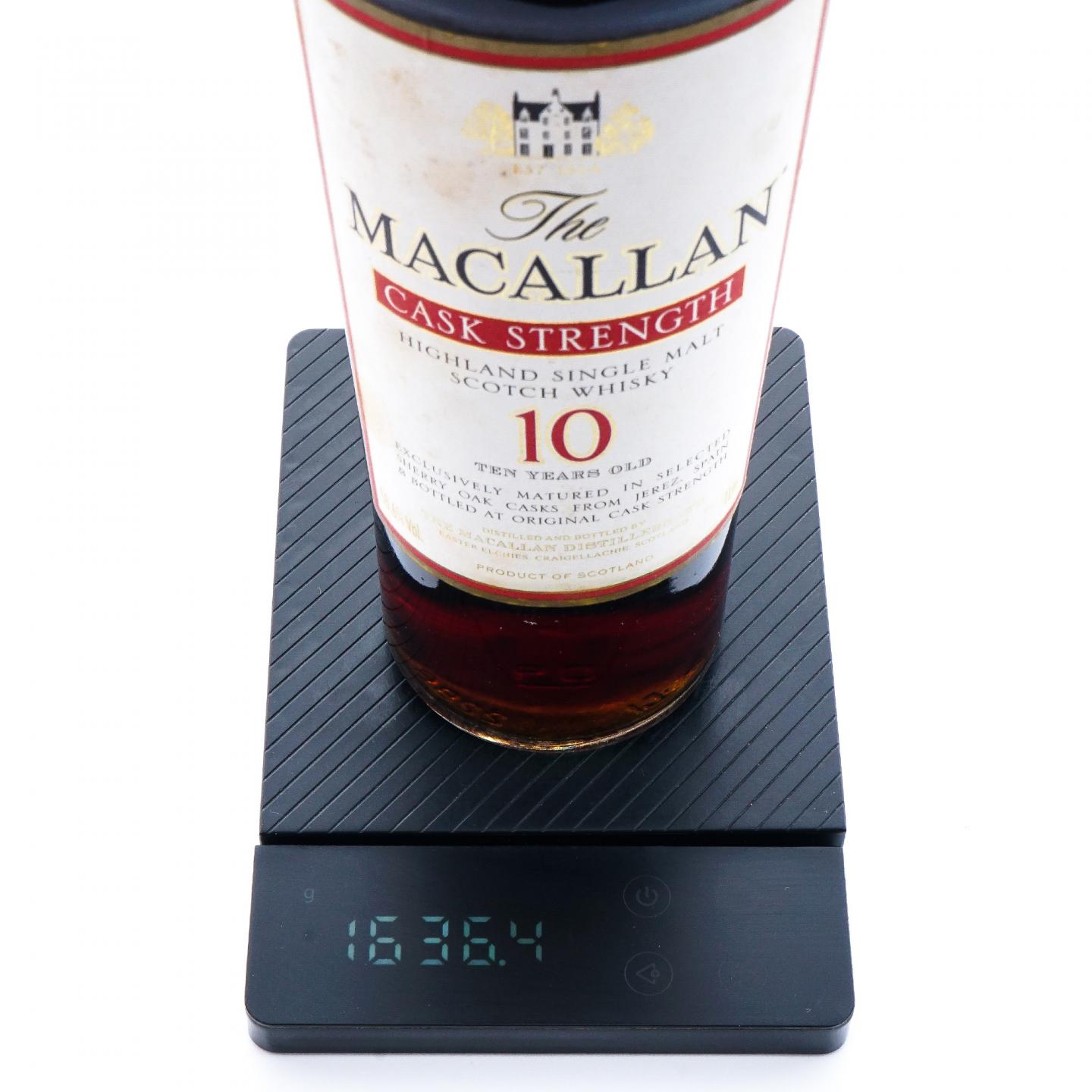 Macallan 麦卡伦 10年 雪莉桶 桶强 1L 58.6%vol.