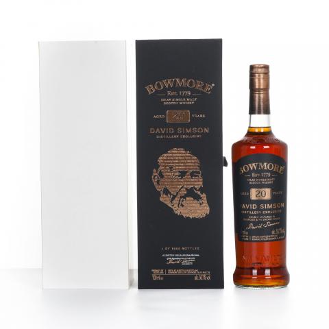 Bowmore 波摩 20年 David Simson 创始人纪念版
