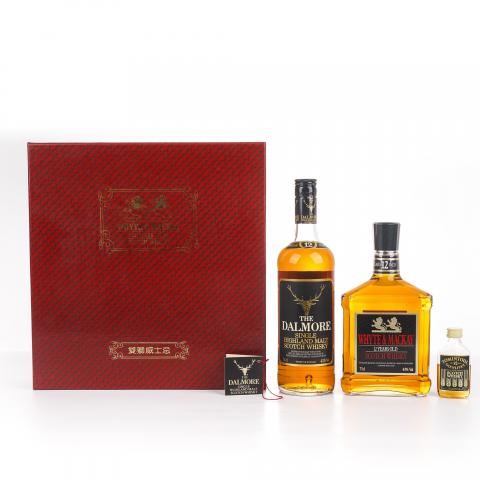 达尔摩/Whyte & Mackay 调和/托明多 12年 3瓶组 750ml*2/50ml