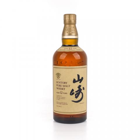 山崎 12年 金花标 750ml