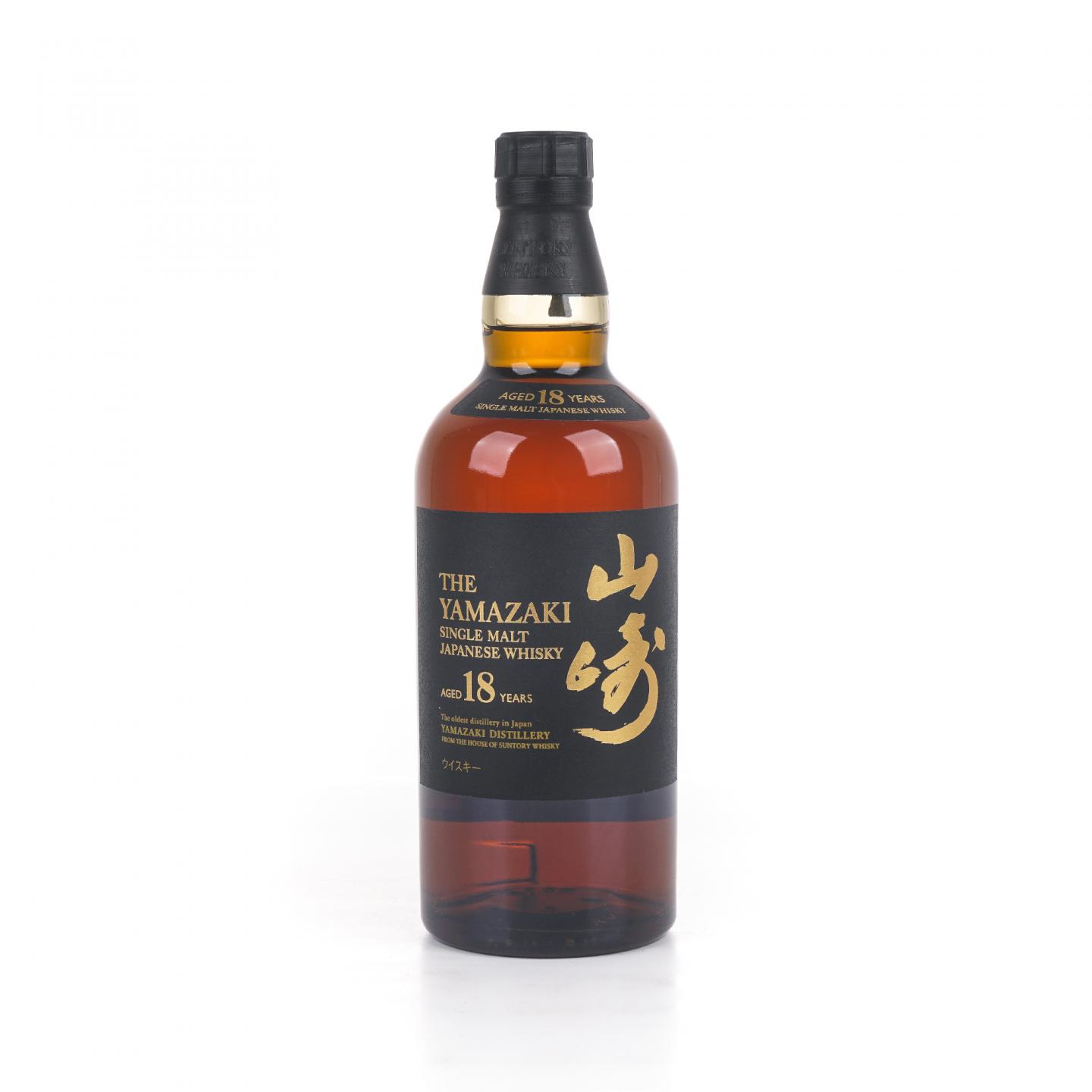 山崎 18年 金字黑标