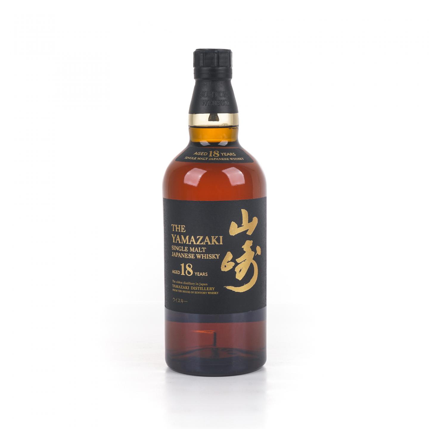 山崎 18年 金字黑标 700ml