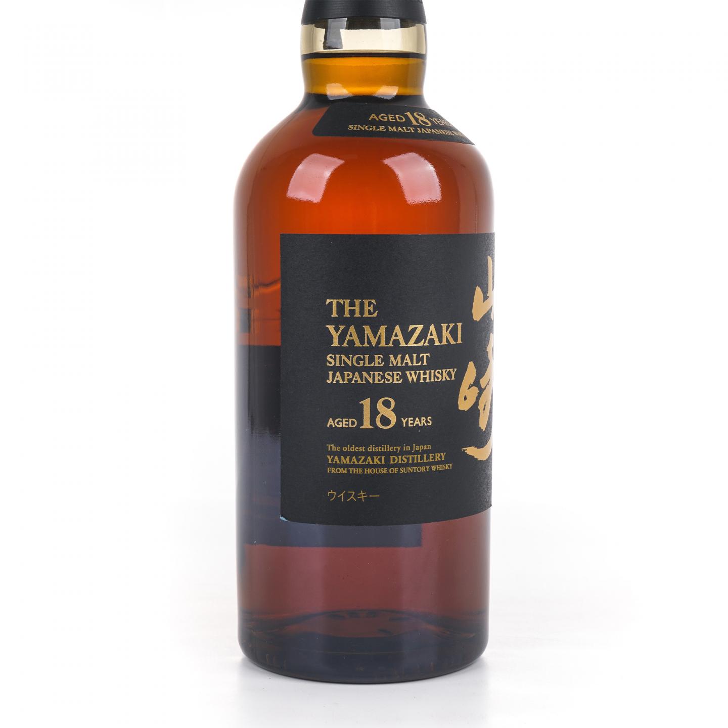 山崎 18年 金字黑标 700ml