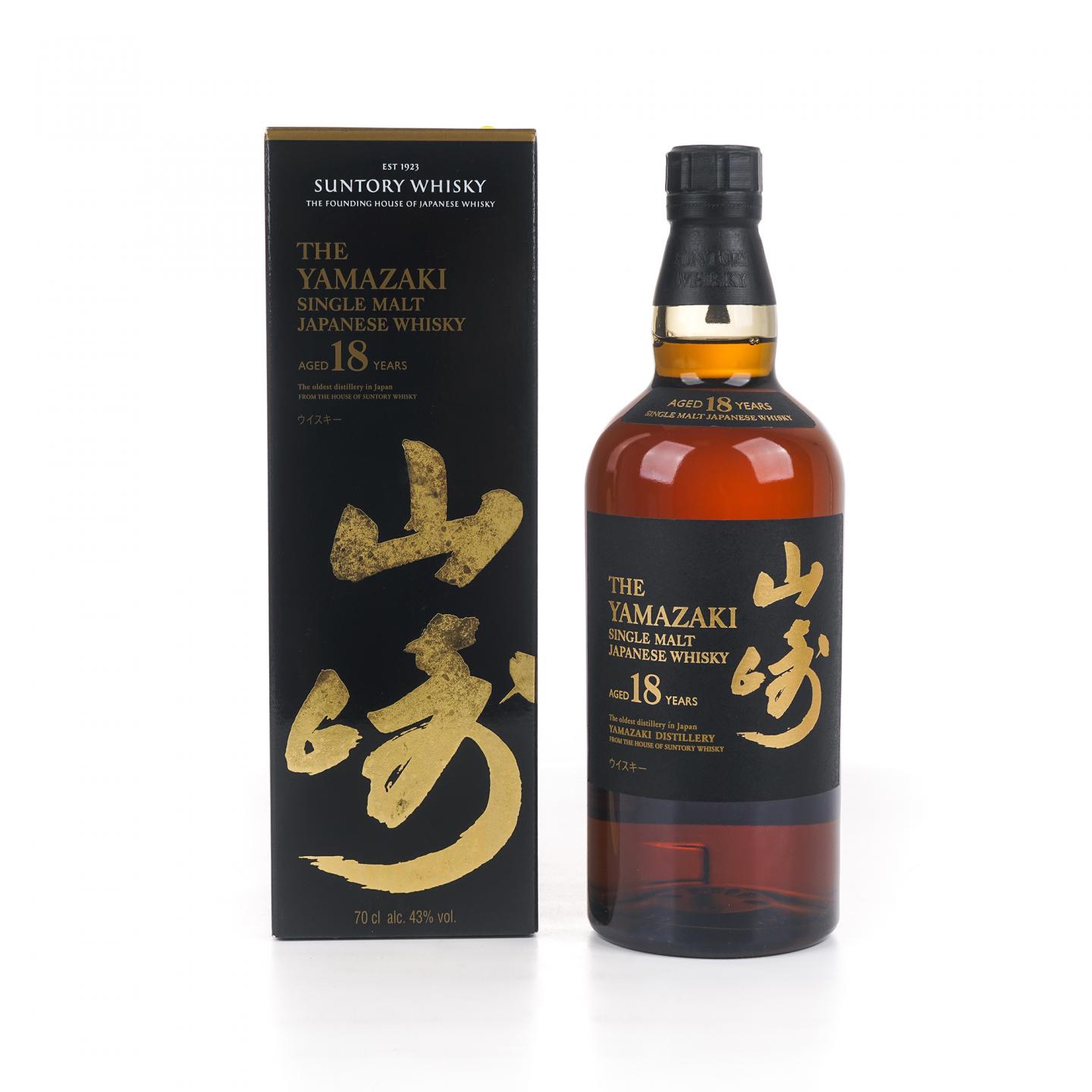 山崎 18年 金字黑标 700ML