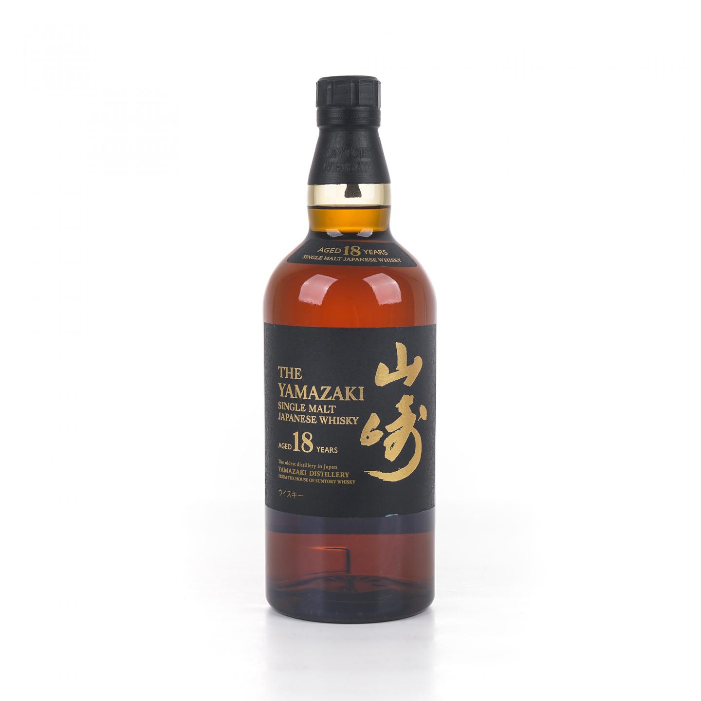 山崎 18年 金字黑标 43度
