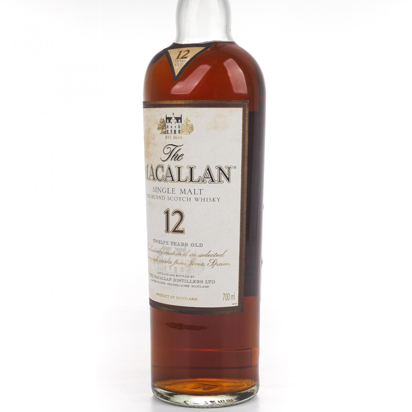 Macallan 麦卡伦 12年 雪莉桶 草写版
