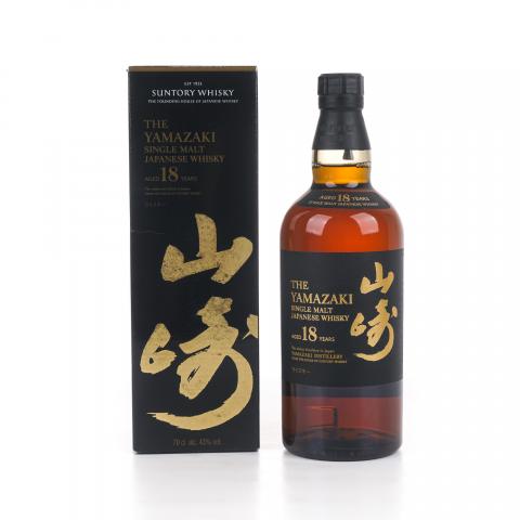 山崎 18年 金字黑标