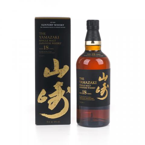 山崎 18年 金字黑标 700ml