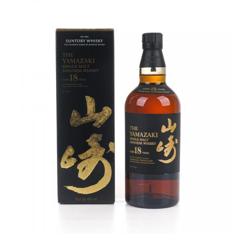 山崎 18年 金字黑标 43度
