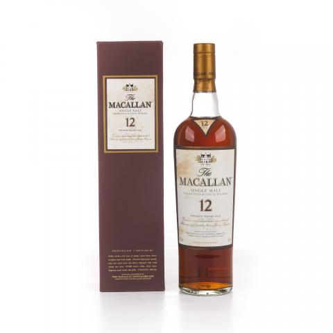 Macallan 麦卡伦 12年 雪莉桶 草写版