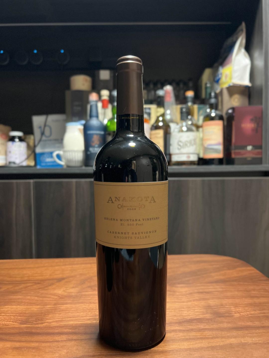 anakota骑士谷单一园赤霞珠